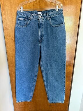 Calvin Klein Men’s 36x30 Easy Fit Jean Double Stone Wash